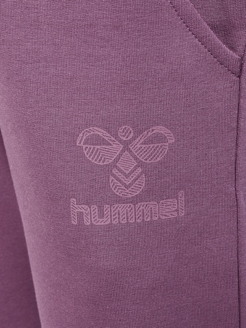 Effilé Pantalon Hummel en violet