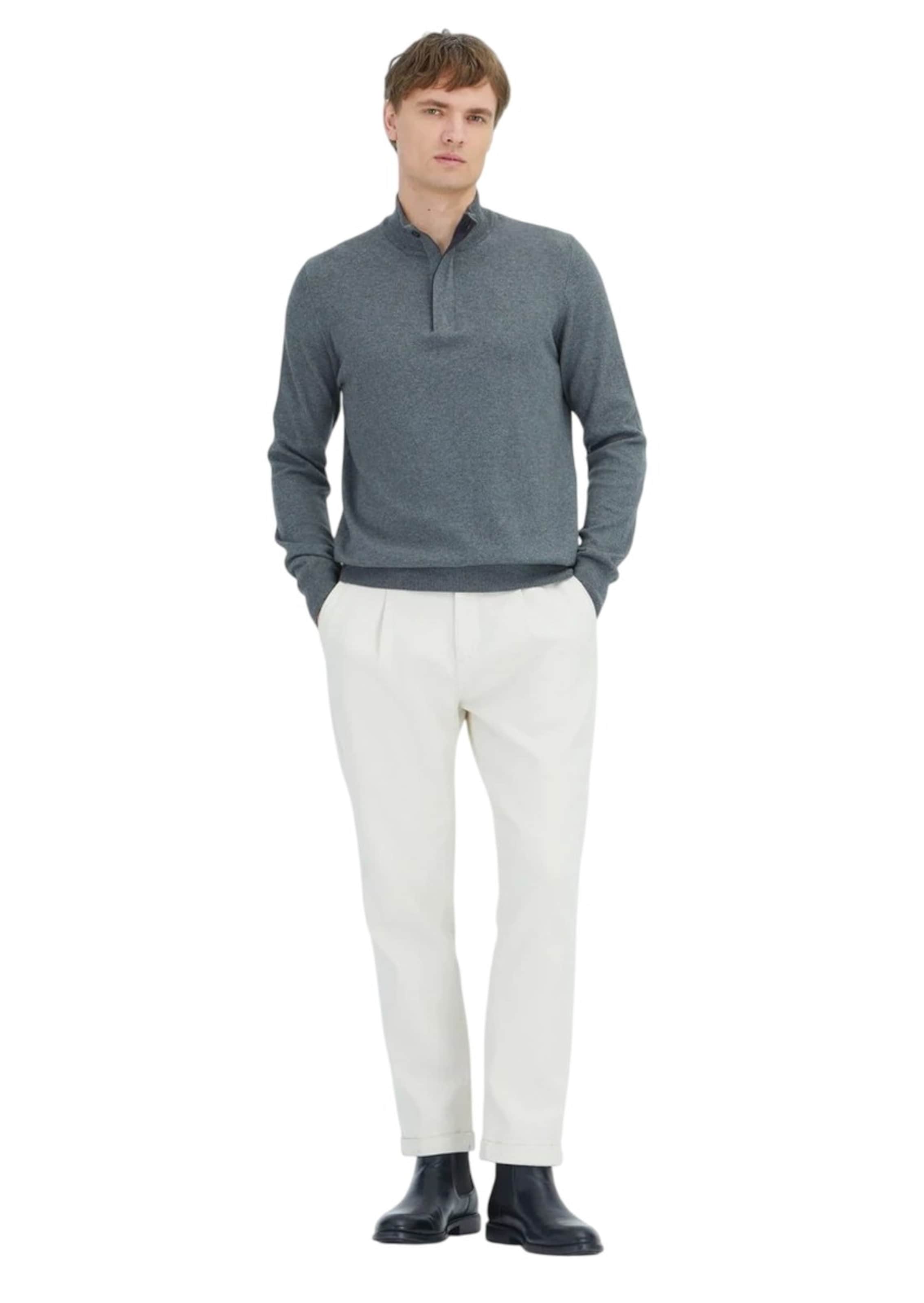 Ramsey Pullover in Grau