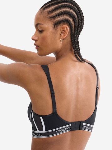 Triumph Triaction Bralette Bra 'Cardio Breeze' in Black
