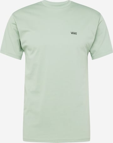 T-Shirt VANS en vert : devant