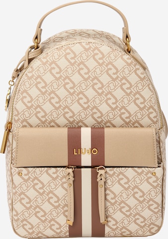 Sac à dos Liu Jo en beige : devant