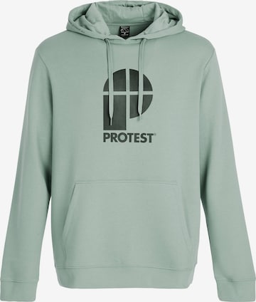 PROTEST Pullover 'CLASSIC LOGO HOODY' in Grün: Vorderseite