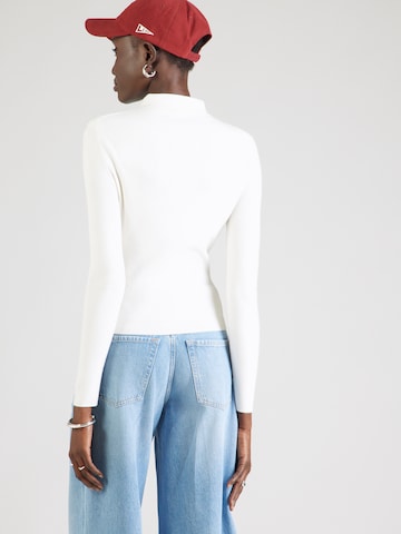 HUGO - Jersey 'Sareplinny' en blanco