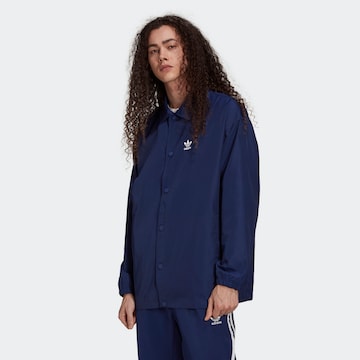 ADIDAS ORIGINALS Regular fit Övergångsjacka i blå: framsida