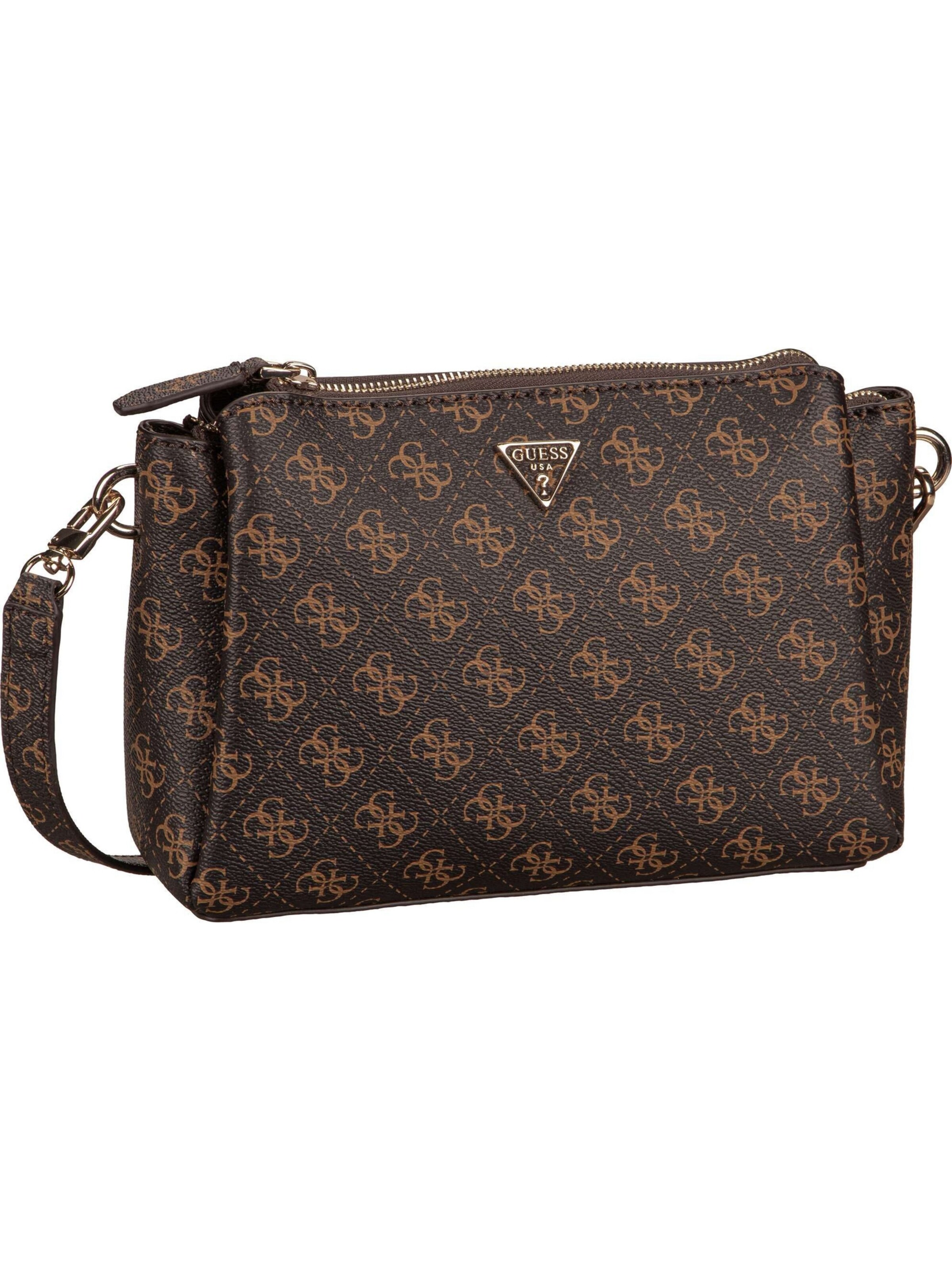 Sac à bandoulière 'Noelle II' GUESS en marron : devant