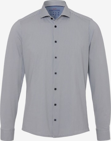 PURE Button Up Shirt in Blue: front