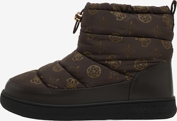 Boots da neve 'VICENT' di GUESS in marrone: frontale