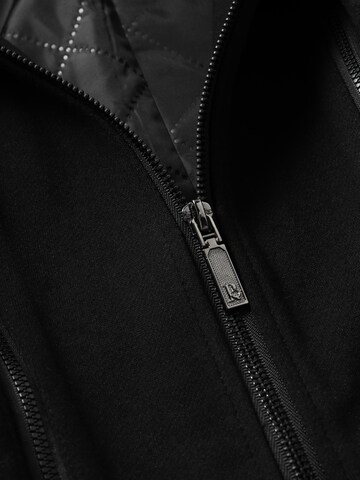 ALLTHEMEN Wintermantel 'Raureif'‌ in Schwarz