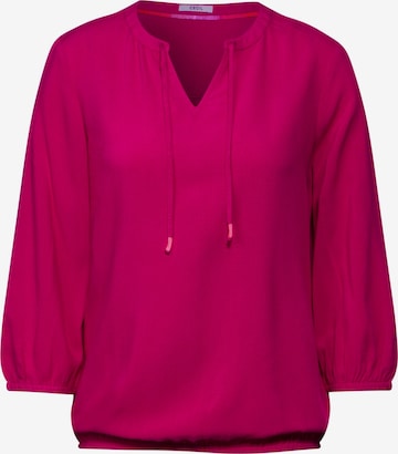 CECIL Blouse 'Dobby' in Pink: front