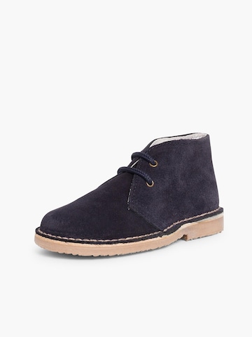 Pisamonas - Botas en azul: frente