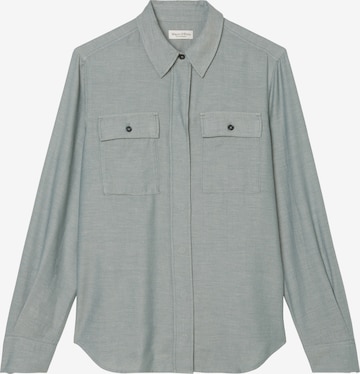 Camicia da donna di Marc O'Polo in grigio: frontale