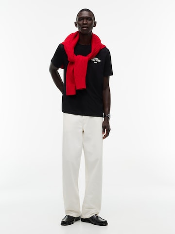 Tricou '1985' de la TOMMY HILFIGER pe negru