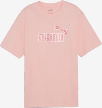 PUMA Функциональная футболка 'ESS+' в Ярко-розовый: спереди