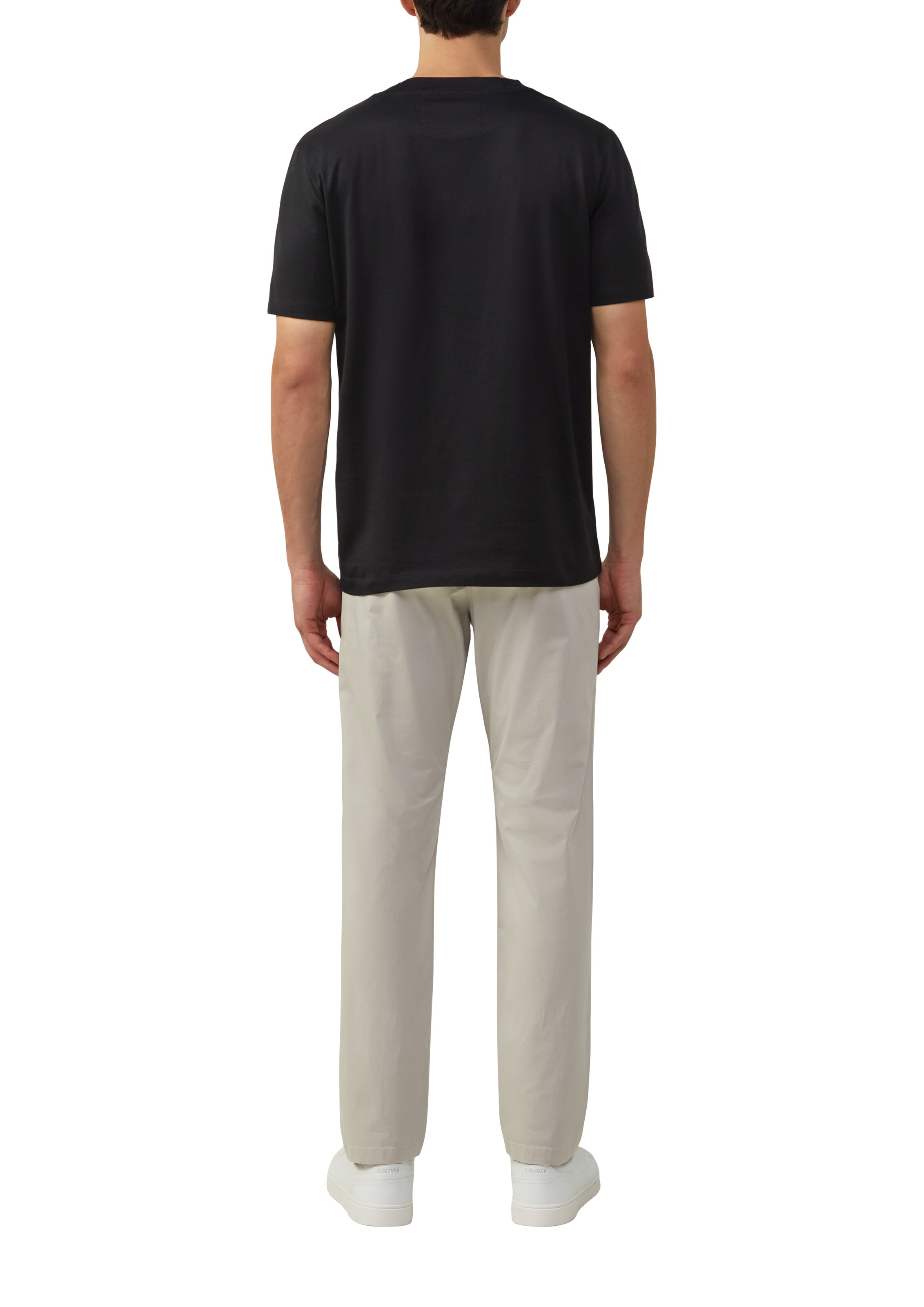 T-Shirt s.Oliver BLACK LABEL en noir