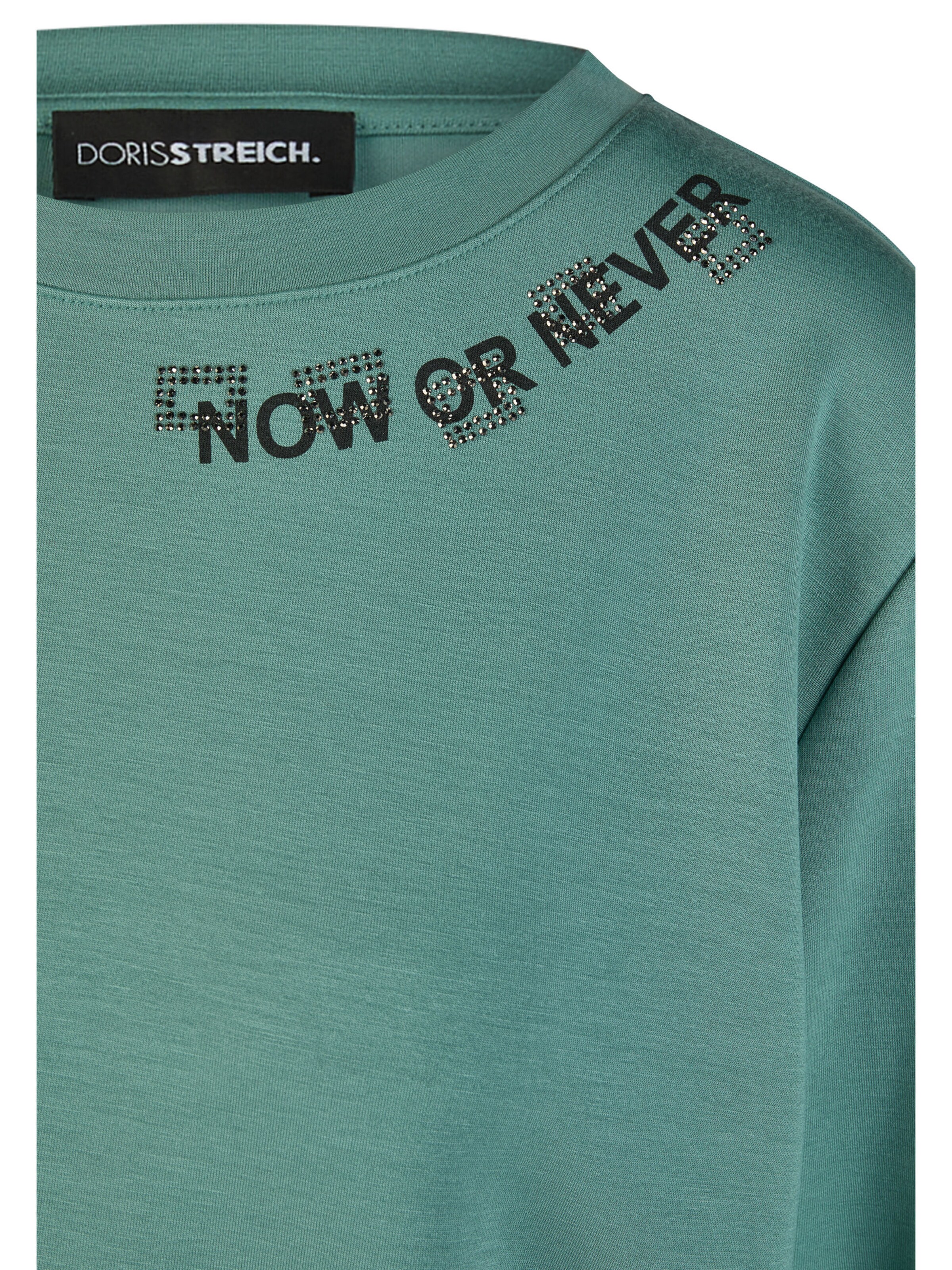 Sweat-shirt Doris Streich en vert