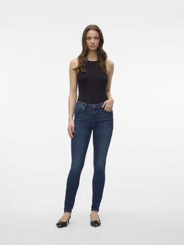 VERO MODA Skinny Jeans 'TANYA' in Blue: front