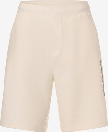 Calvin Klein Regular Pants in Beige: front