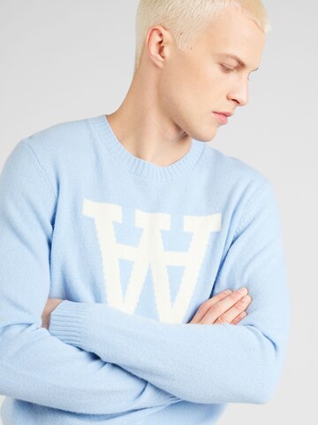 WOOD WOOD Sweater 'Tay' in Blue