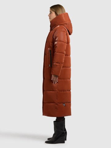 khujo Winter Coat 'Soulani5' in Orange