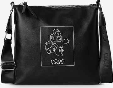 NOBO Umhängetasche 'SANTORINI' in Schwarz: Vorderseite