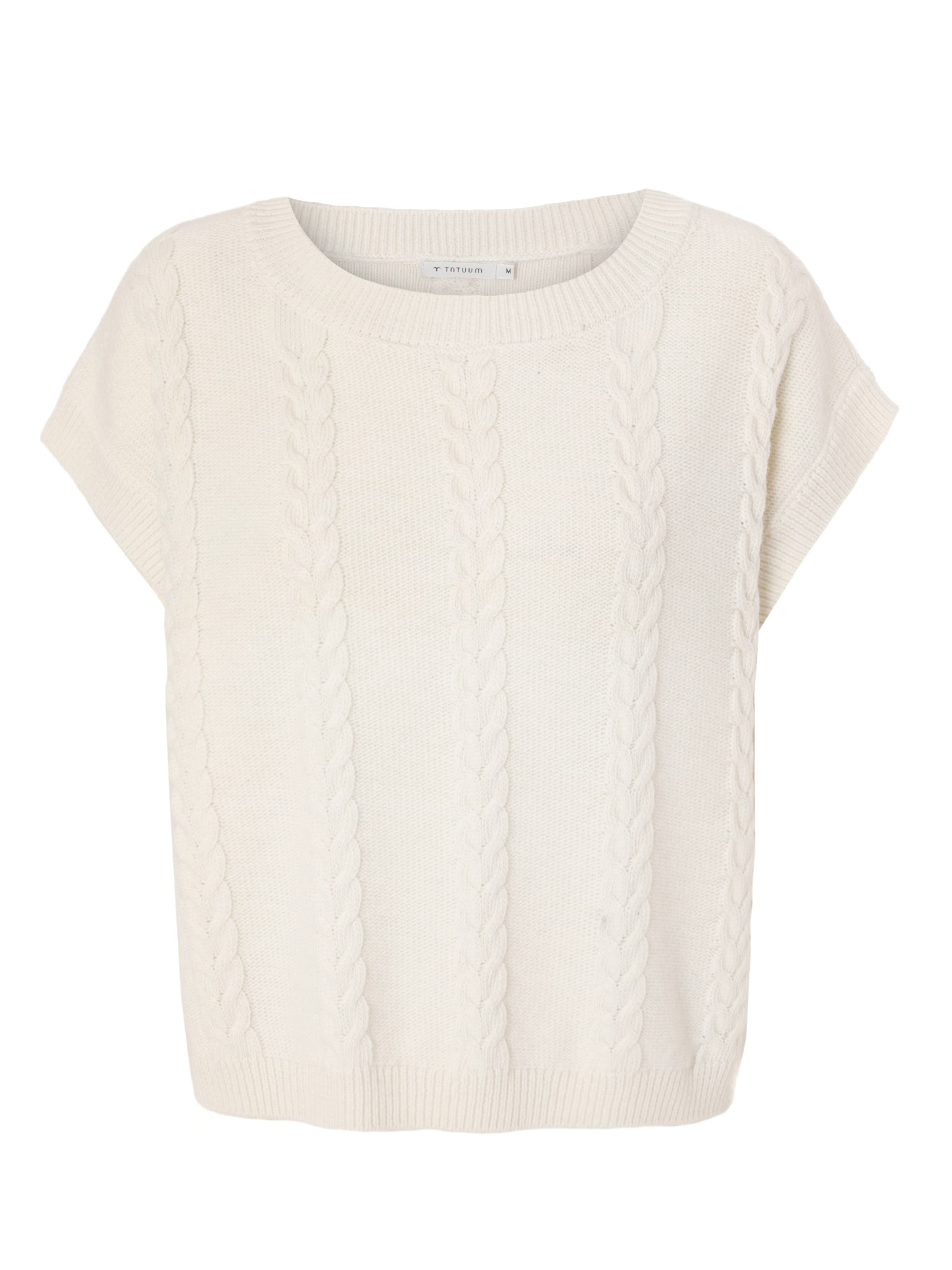 TATUUM Vest i hvid: forside