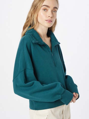 Abercrombie & Fitch Sweatshirt 'SUNDAY' in Groen