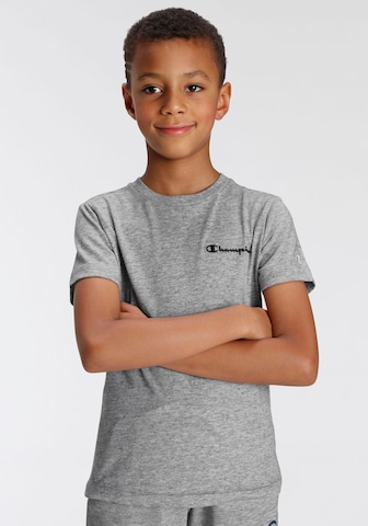 Champion Authentic Athletic Apparel T-shirt i grå: framsida