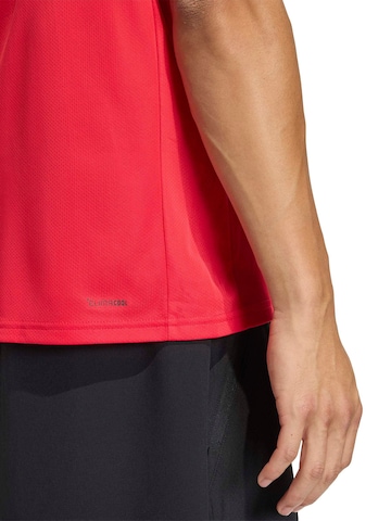 raudona ADIDAS PERFORMANCE Sportiniai marškinėliai 'WE BAS'