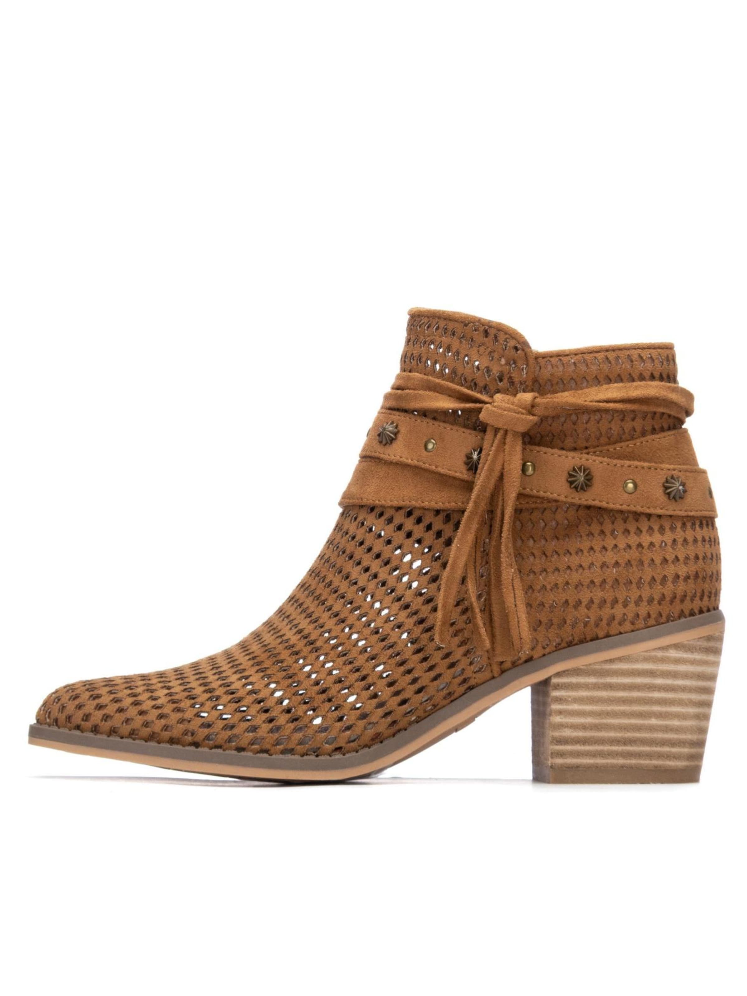 Refresh Stiefelette‌‌‌ in Beige: Vorderseite