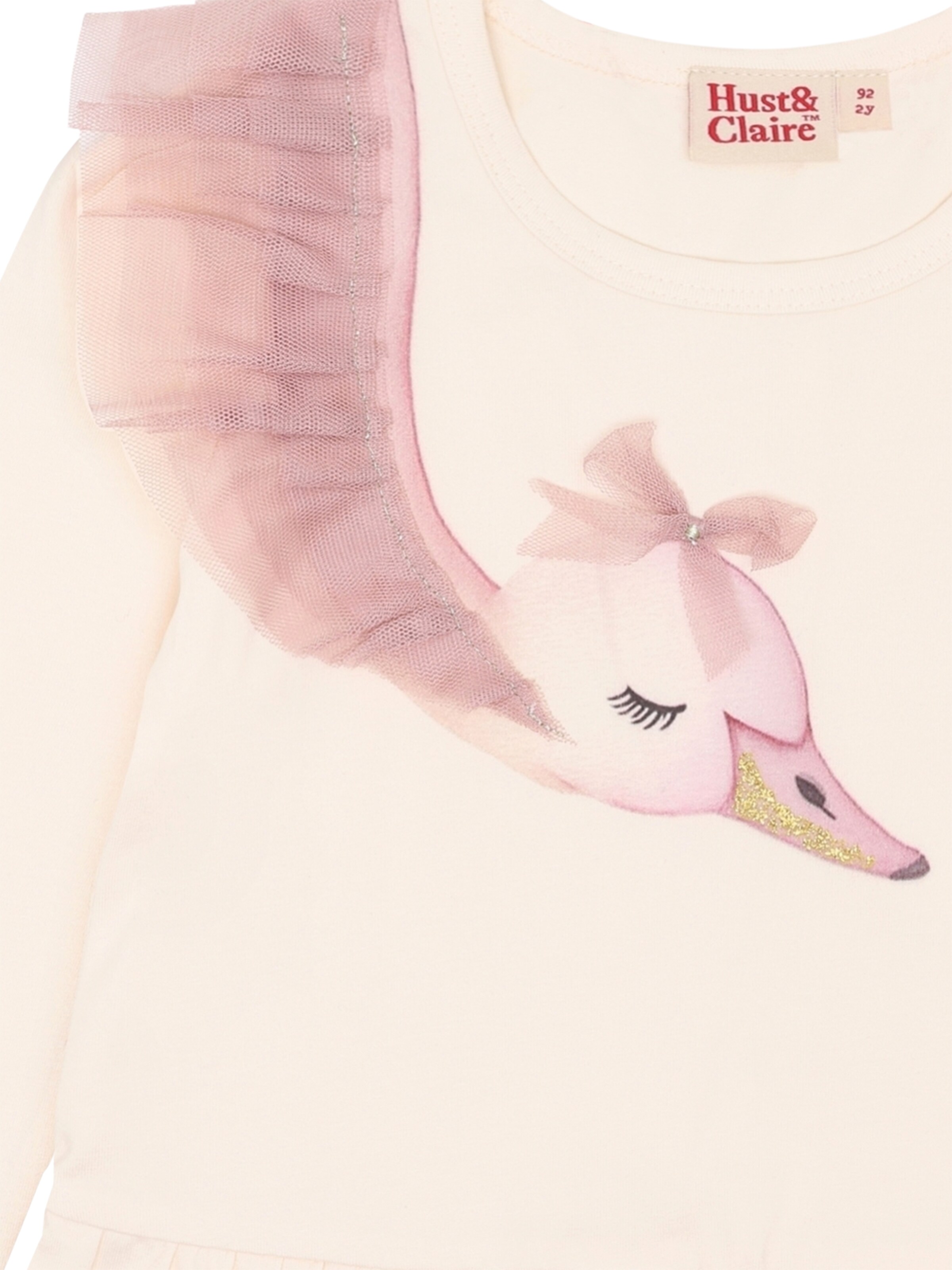 balts Hust & Claire T-Krekls 'Alma Swan'
