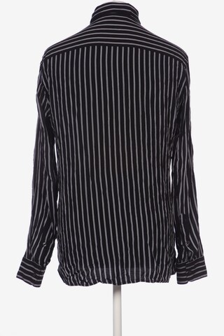 MANGO Button Up Shirt in S in Black