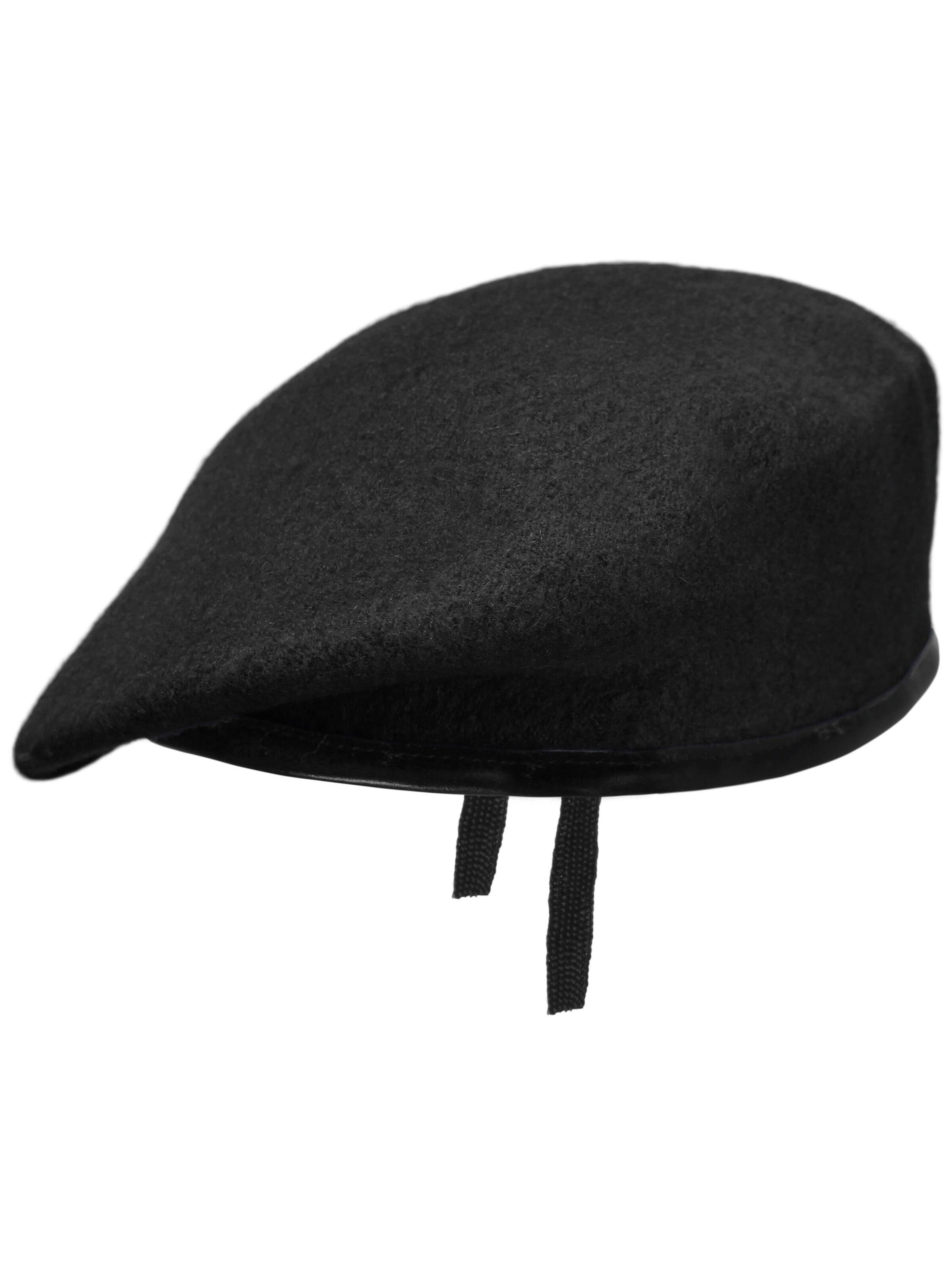 normani Mütze in Schwarz: Vorderseite