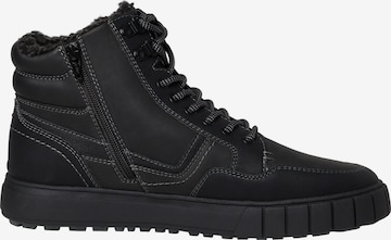 s.Oliver Athletic Lace-Up Shoes in Black