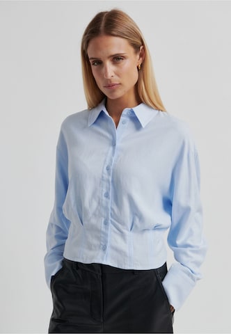 Camicia da donna di SECOND FEMALE in blu: frontale