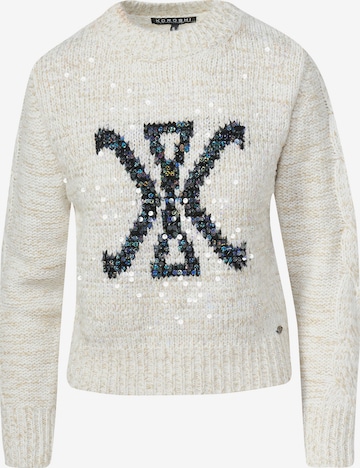 smėlio KOROSHI Megztinis: priekis