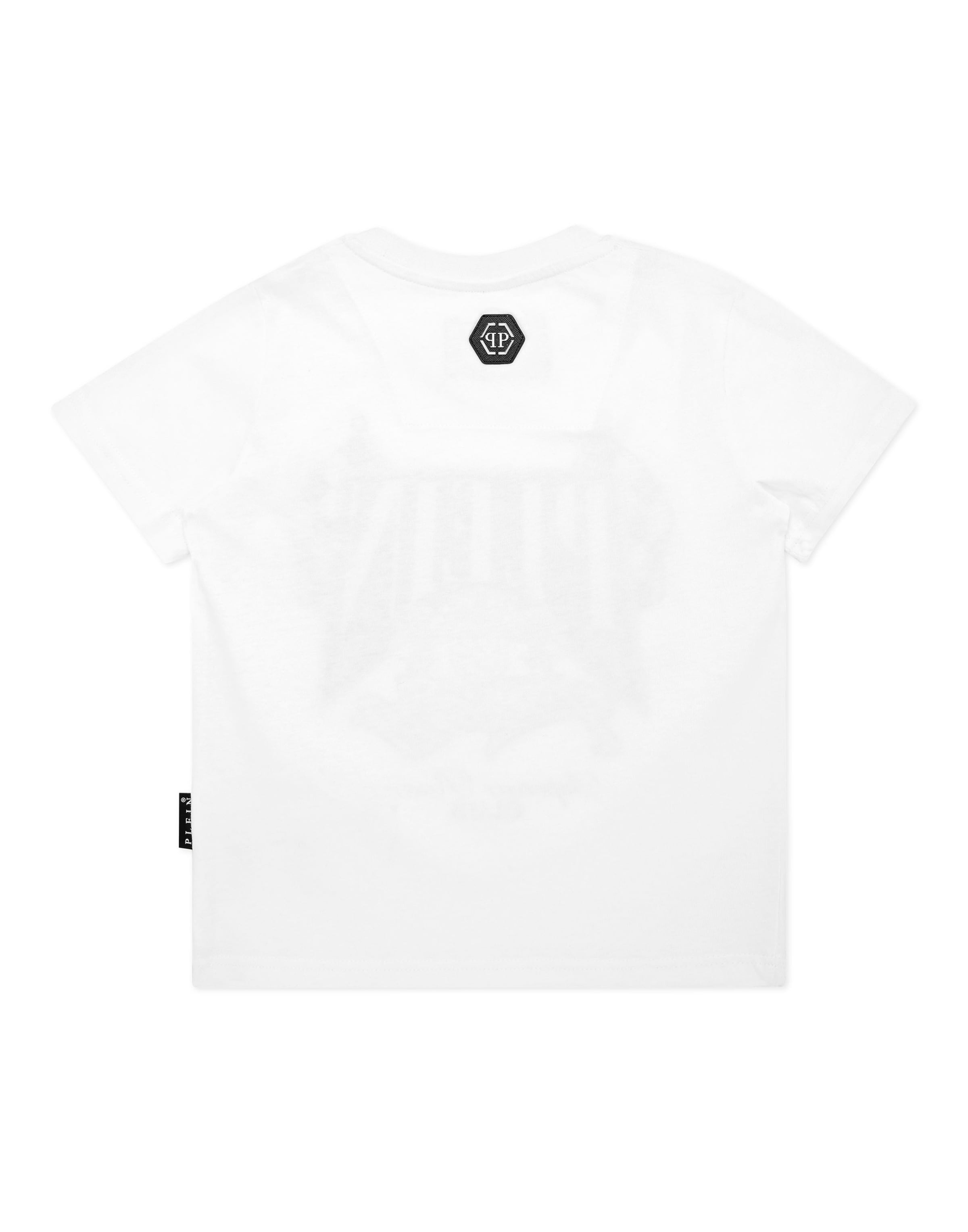 Philipp Plein - Camiseta 'Racing' en blanco