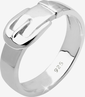 ELLI Ring 'Gürtel' in Zilver