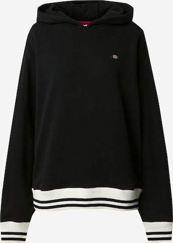 ELLESSE Sweatshirt 'Lindsey' in Zwart: voorkant