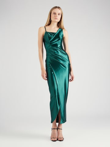 WAL G. Вечерна рокля 'VALENTINES ROMEO' в зелено: отпред