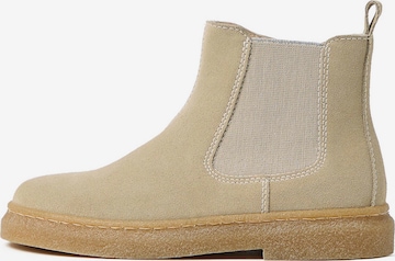 Nero Giardini Laarzen in Beige: voorkant