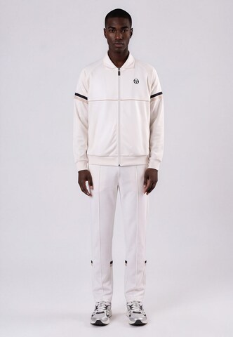 Regular Pantalon de sport 'Orion 024' Sergio Tacchini en blanc