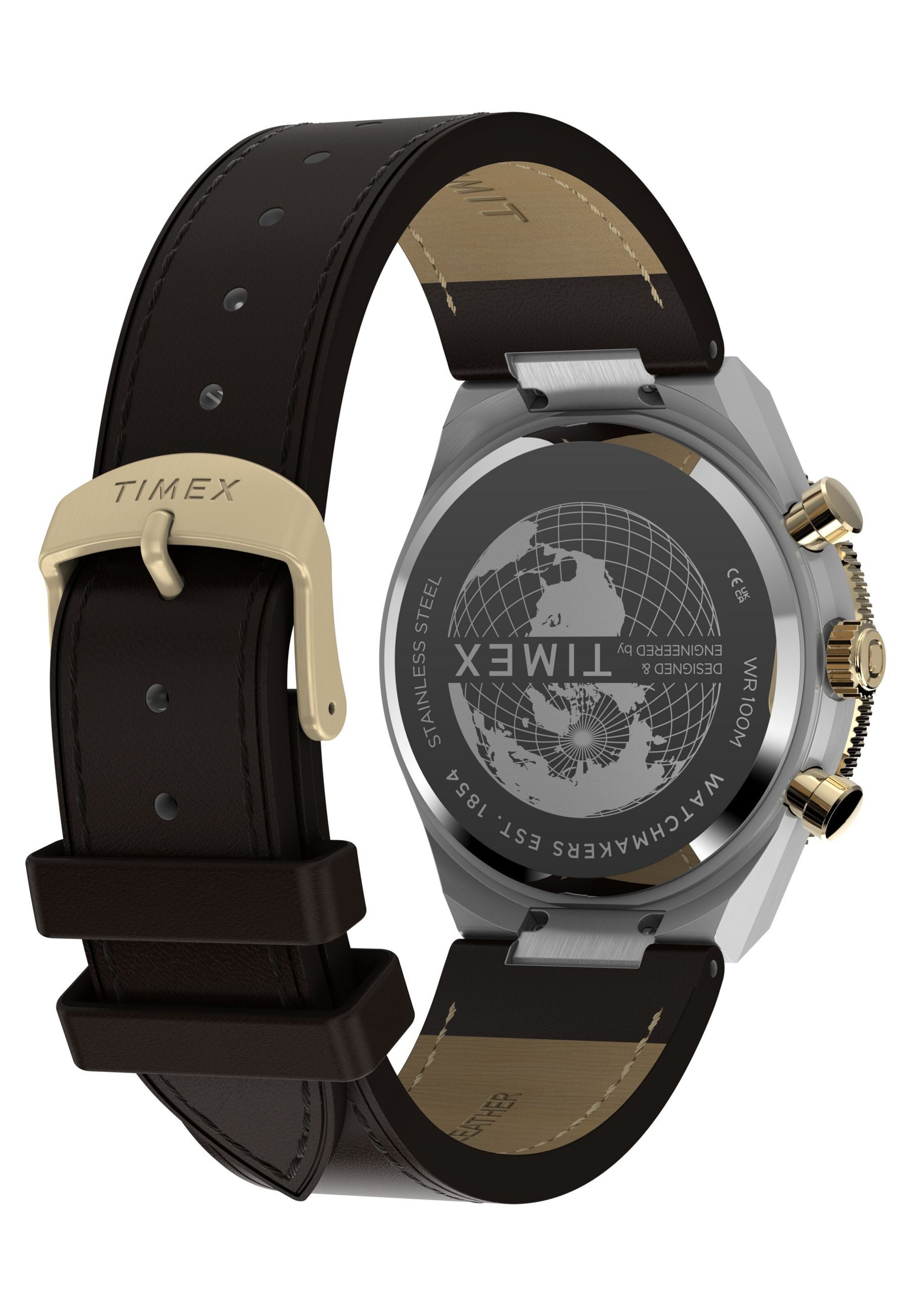 Orologio analogico di TIMEX in marrone