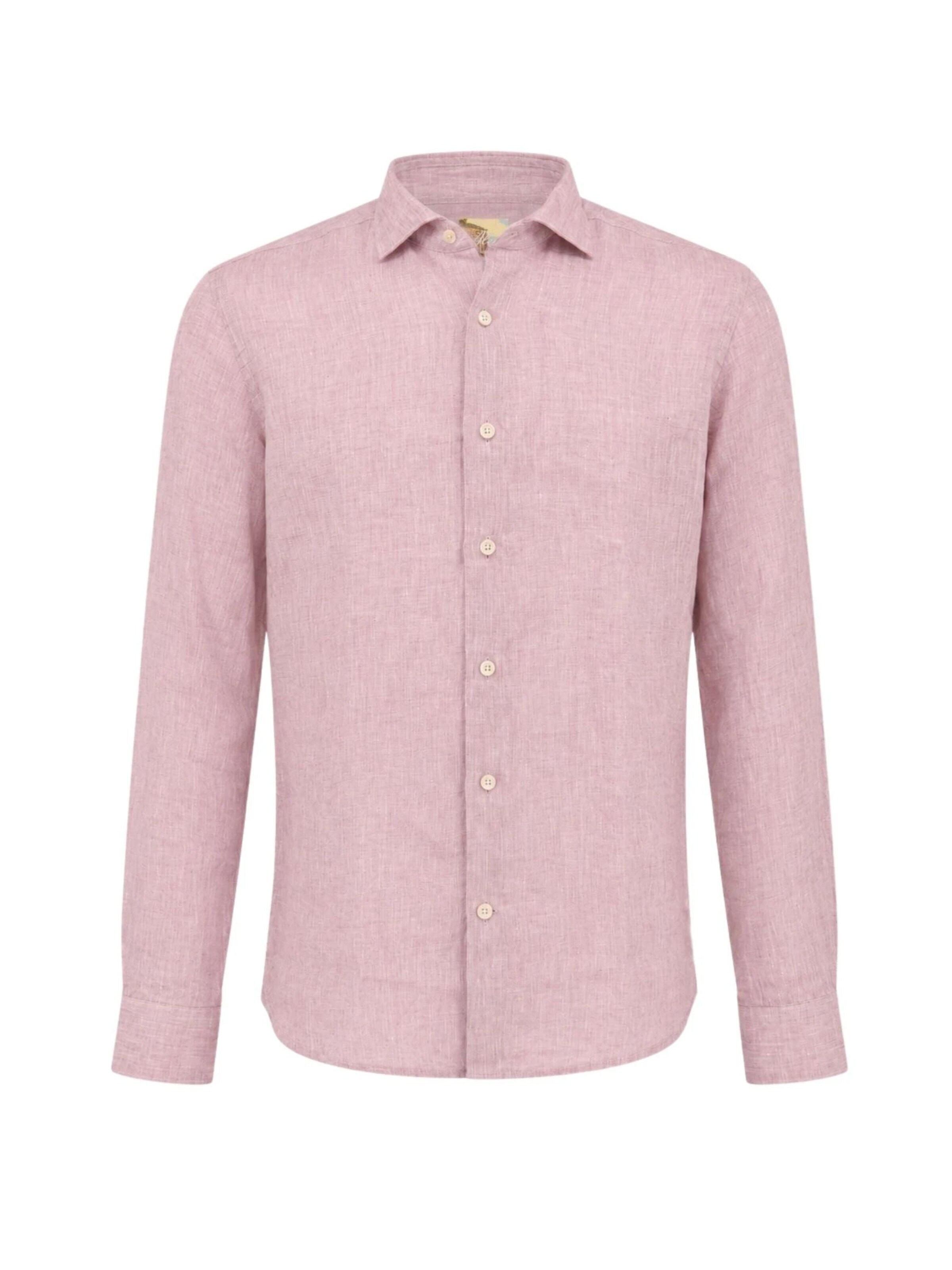 ALEA Regular Fit Hemd 'CAMICIA'‌‌‌‌‌‌‌‌ in Pink: Vorderseite
