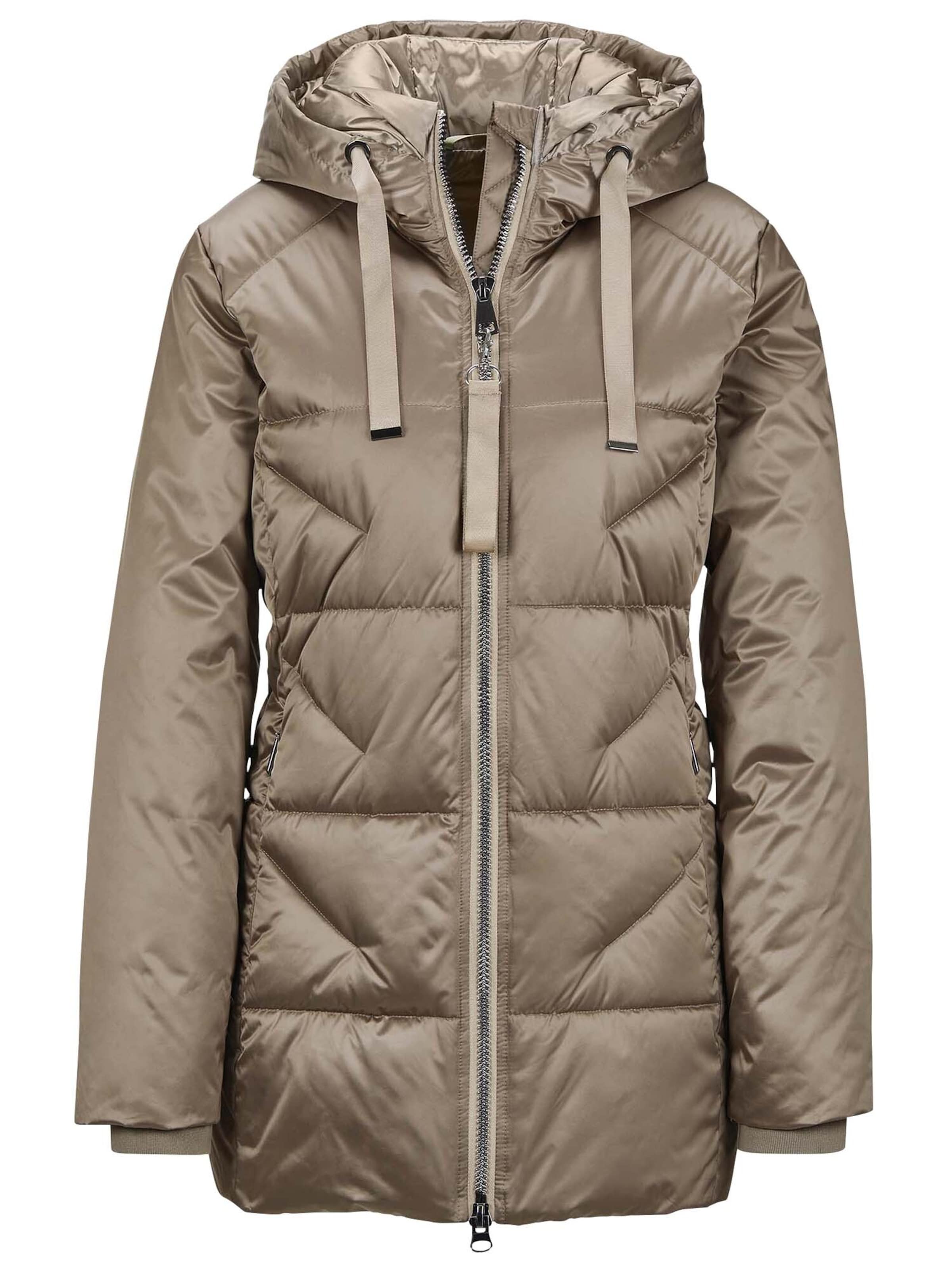 MADELEINE Between-Season Jacket in Beige: front
