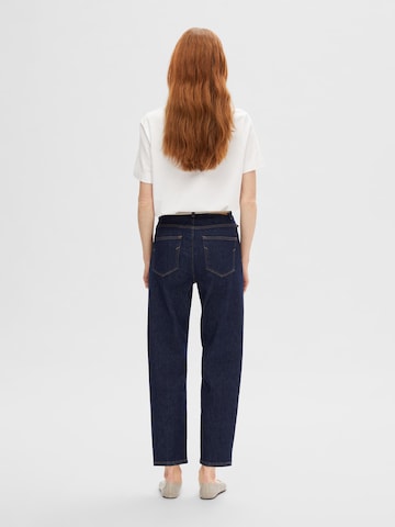 SELECTED FEMME Tapered Jeans 'Dagmar' in Blue