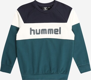 Hummel Sweatshirt in Green: front