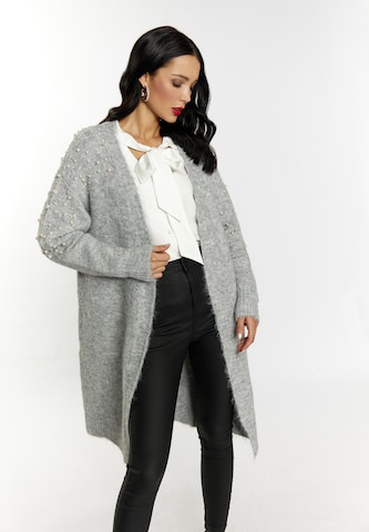 Cardigan faina en gris : devant