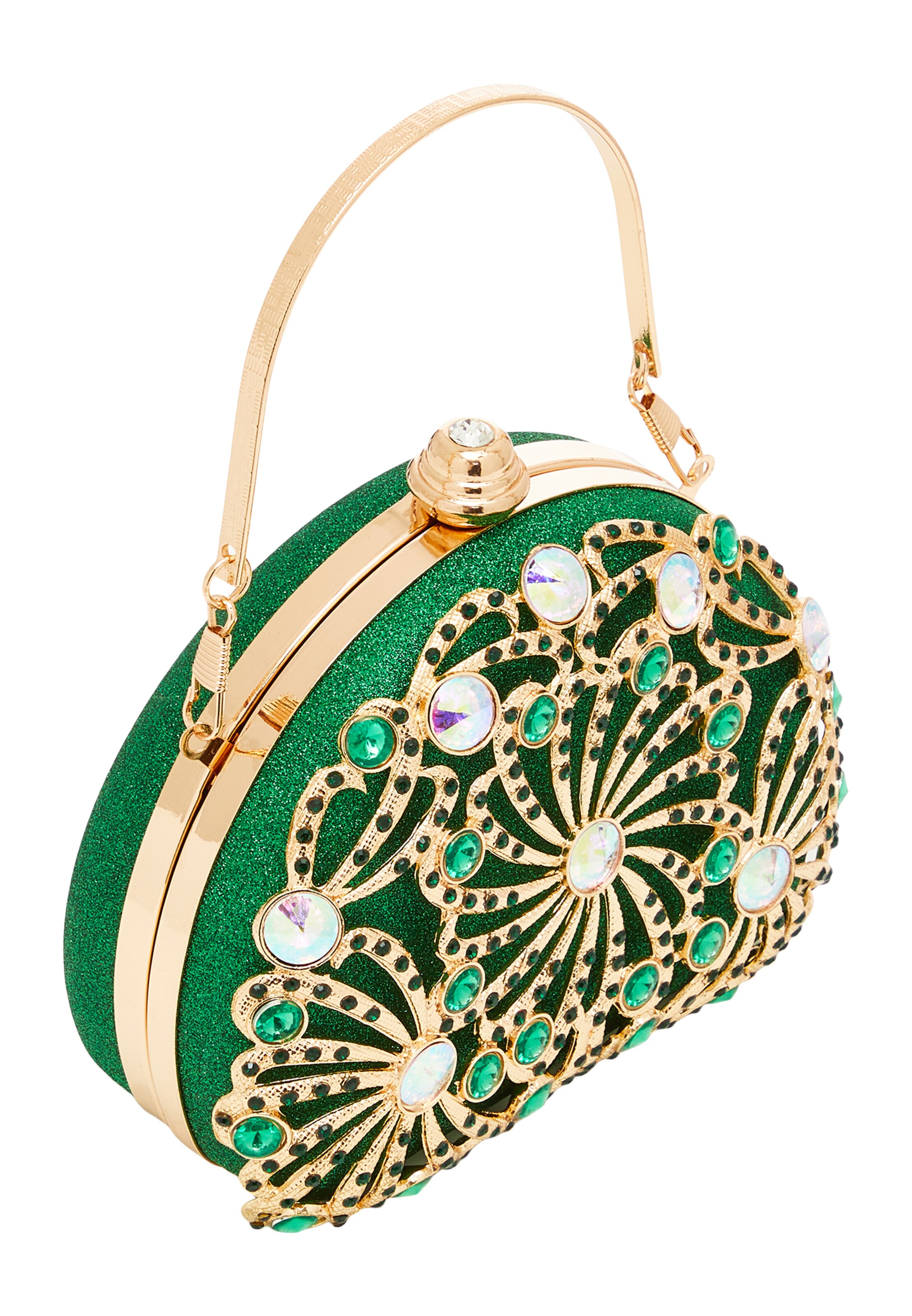 FELIPA Clutch in Grün