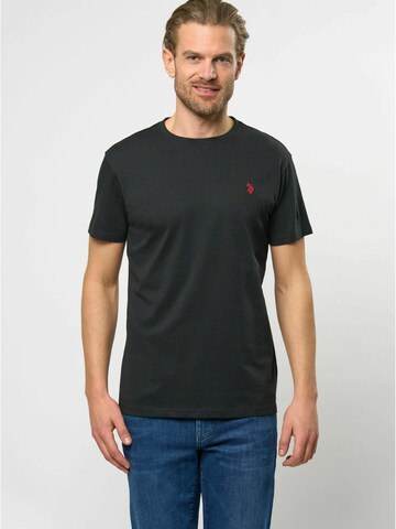 U.S. POLO ASSN. Tričko 'Arjun' – modrá: přední strana