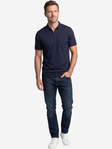 Ragman Shirt 'Basic'‌‌‌‌‌ in Blau